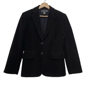 Banana Republic | Vtg Y2K Textured Velour Blazer with Pockets Lined